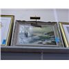 Image 1 : Framed original oil on canvas painting by P Tacs