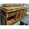 Image 1 : Early 1900s burl walnut veneer sideboard