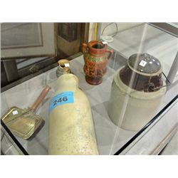 Collection of assorted vintage ceramics and