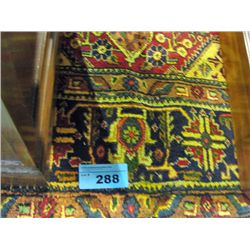 Approx 9F by 7F hand knotted persian area rug