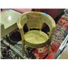 Image 1 : Wicker rattan side chair
