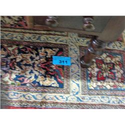 Approx 14F by 9F hand knitted persian area rug