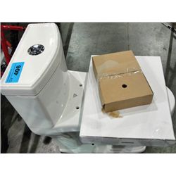Water ridge high efficiency toilet