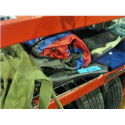 Fishermans lot; neoprene weighters, fly fishermans