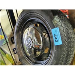 Fisk steel belted radial tire with volkswagon rim
