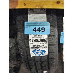 Avalanche extreme 205-70 R15 tire