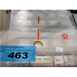 One box of premium quality sand paper