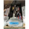 Image 1 : Metal toolbox and contents