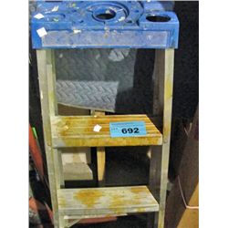 4F aluminum step ladder