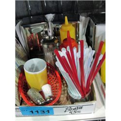 One box of 1950s style soda shop diner table