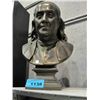 Image 1 : Cast plaster benjamin franklin bust