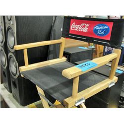 Coca cola american ideal directors chair