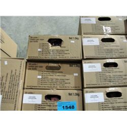 Shelf lot of 8 boxes of assorted hard bite potato