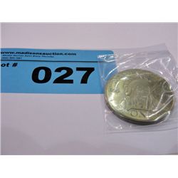 One Ounce Titanium Indian Head Coin