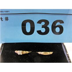14kt gold VS-2 Diamond Engagement Ring Set