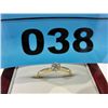 Image 1 : 14kt Gold .22 Carat Diamond Solitaire Ring