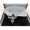 Image 1 : 18k gold 1.57carat custom made tanzanite and