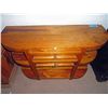 Image 1 : Solid pine crafted console table