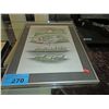 Image 1 : Framed native print signed by artist eagle child