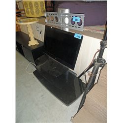 Sanus systems flat panel TV entertainment stand
