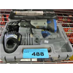 Dremil cordless rotary tool; with one battery and