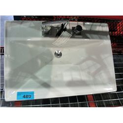 Toto ceramic sink and faucet set