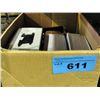 Image 1 : Box of double action spring hinges