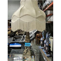 Cherub based table lamp