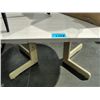 Image 1 : Arborite dinette table with one leaf