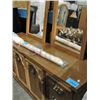 Image 1 : Bedroom Dresser with double mirror