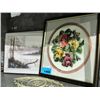 Image 1 : Petite point framed picture, a print and a dream