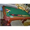 Image 1 : Sportcraft games room pool table complete with