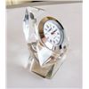 Image 2 : Camry Quartz Clock Crystal Platinum Overlay