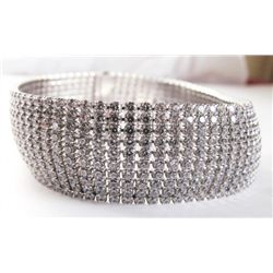 Bracelet Creation Diamond 16.00Ct 18k W/g Overlay