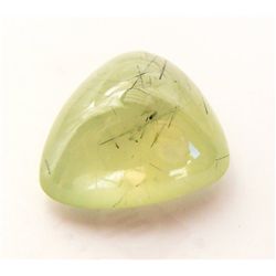 Natural Prehnite Trillion Shape 33.25Ct34x20x10mm