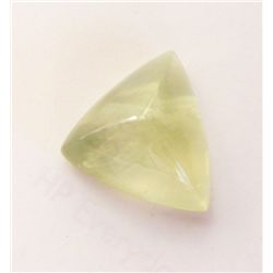 Natural Prehnite Trillion Shape 23.31Ct19x18x11mm