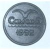 1992 CAMAPA B METPO COIN *NICE HARD TO FIND COIN*!! COIN CAME OUT OF SAFE BOX!!