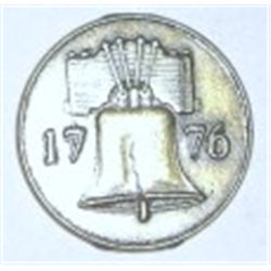 1776 BICENTENNIAL *THE HISTORY CHANNEL* COIN *RARE MINT STATE MS HIGH GRADE-HARD TO FIND*!!