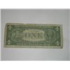 Image 2 : 1957 SERIES A $1 SILVER CERTIFICATE SERIAL # F66793107A *NICE EARLY NOTE*!!
