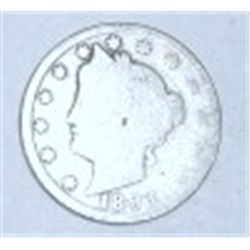 1893 LIBERTY HEAD "V" NICKEL *NICE EARLY NICKEL*!! COIN CAME OUT OF SAFE BOX!!