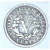 Image 2 : 1906 LIBERTY HEAD "V" NICKEL RED BOOK VALUE IS $25.00+RARE VERY FINE GRADE COIN CAME OUT OF SAFE BOX