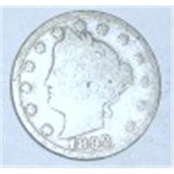 1899 LIBERTY HEAD "V" NICKEL *RARE KEY DATE*!! COIN CAME OUT OF SAFE BOX!!