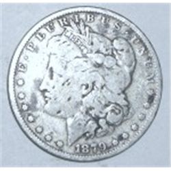 1879 2nd YEAR MORGAN SILVER DOLLAR *NICE EARLY SILVER DOLLAR*!! COIN CAME OUT OF SAFE BOX!!