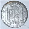 Image 2 : 1783 MEXICO SILVER 8 REALES "EL CAZADOR SHIPWRECK IN 1784" ESTIMATED WORLD BOOK VALUE $950+!!