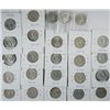 Image 2 : Lot of silver Washington quarters avg XF 1938-41PS-46PD-47PD-48PDS-49-50PD-