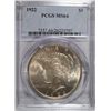 Image 1 : 1922 Peace Dollar PCGS MS64