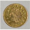 Image 1 : 1876 California 1/2 $ GOLD large Indian head with value and CAL in wreath  AU/BU