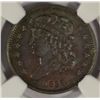Image 2 : 1832  half cent   NGC 61BN est $200-$225