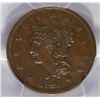 Image 2 : 1840  large penny  PCGS40 N9 large date  est $70-$75