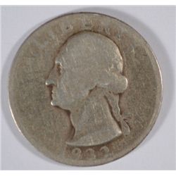 1932 D WASHINGTON QUARTER GOOD